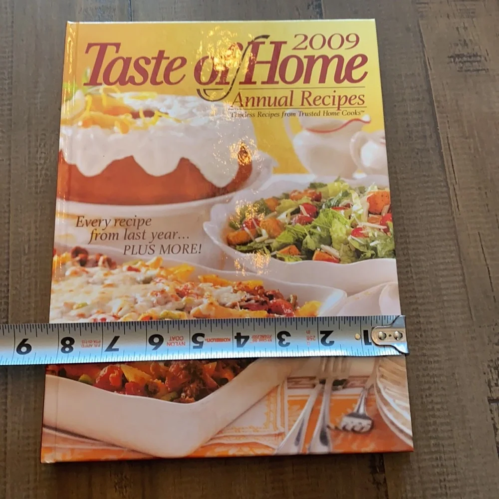 Taste of home 2009 annual recipe cookbook new